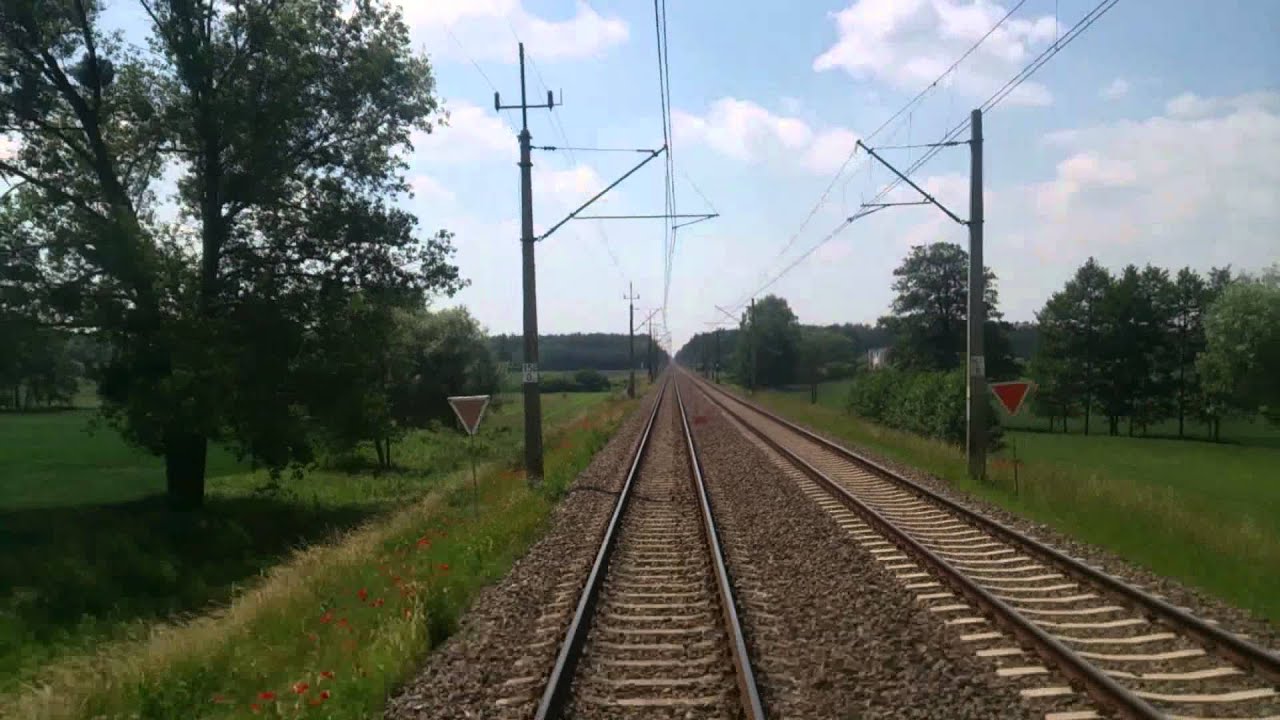 Odcinek Inowrocław - Jabłonowo Pomorskie z tyłu TLK SIELAWA