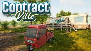 Starting My Construction Empire! | ContractVille | Part 1 screenshot 5