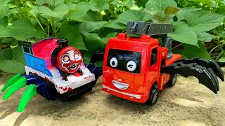 Asmr Merakit Dan Unboxing Mainan Pemadam Laba Laba Kereta Api Monster Choo Choo Charles