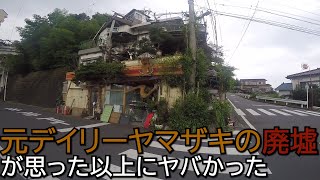 【廃墟】元デイリーヤマザキの廃墟が思った以上にヤバかった / SRV250 RENAISSA