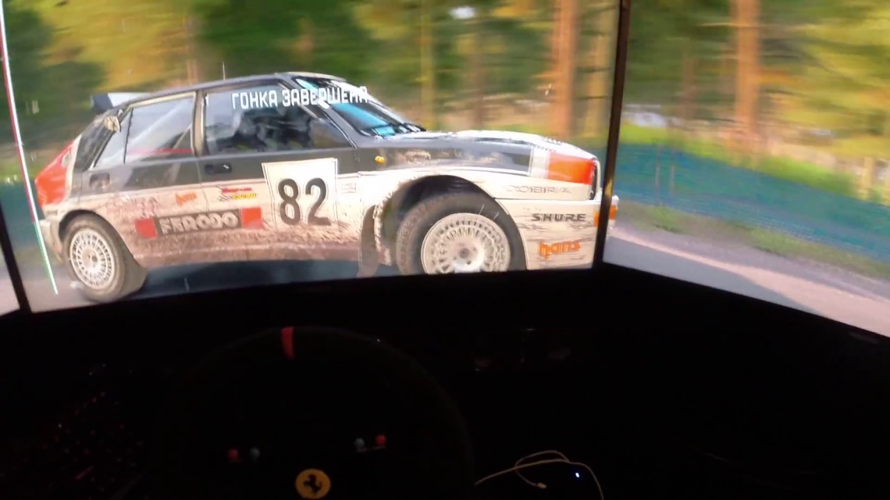 Полёты на автомобиле: Ралли Финляндии. DiRT Rally @Lancia Integrale