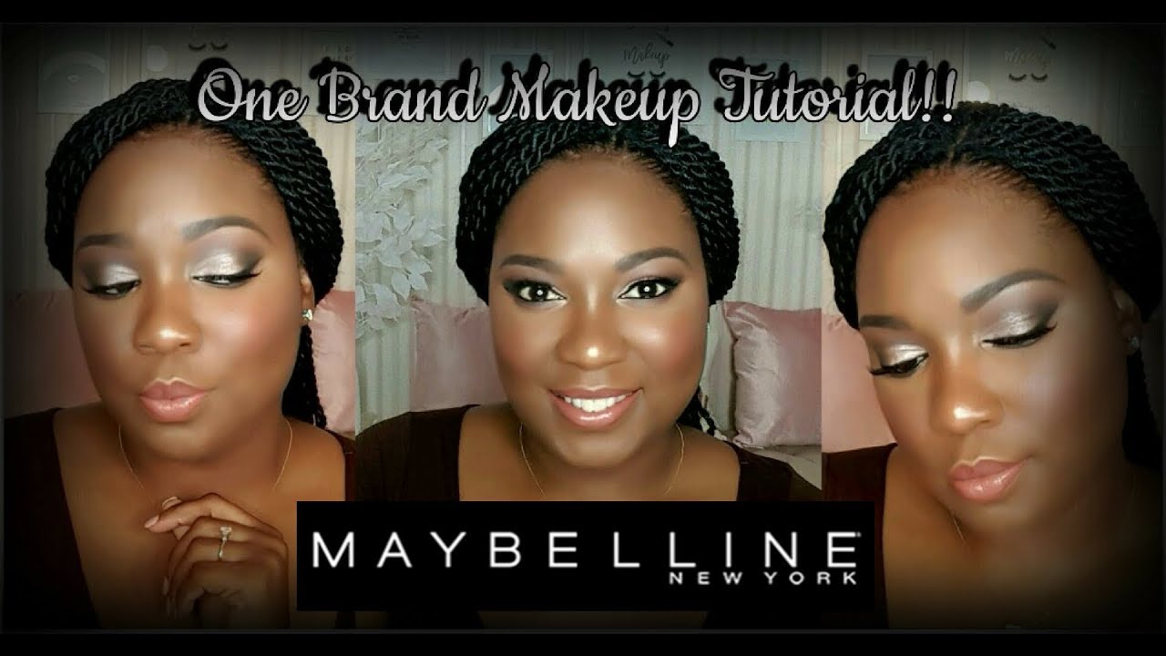 One Brand Drugstore Makeup Tutorial | Maybelline | Dania Lanese