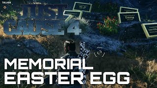 Just Cause 4 MEMORIAL EASTER EGG