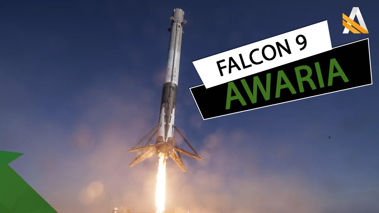 Falcon Fail - Pierwszy stopień wpadł do wody - YouTube