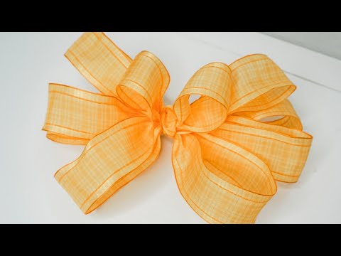 DIY: Simple Spring Hair Bow || Large and Loopy