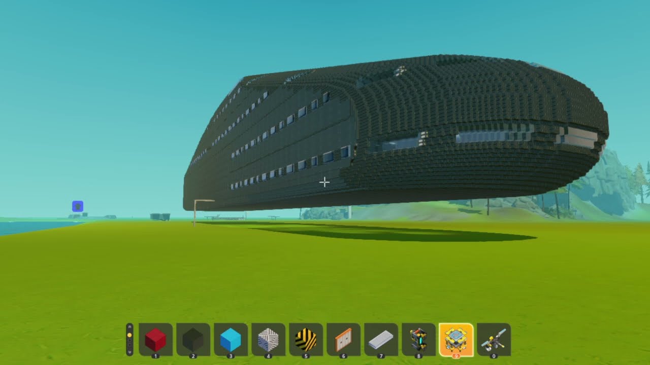 Scrap Mechanic, Space ship Pegasus, rebuild
