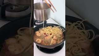 Garlic Butter Pasta With Scallops