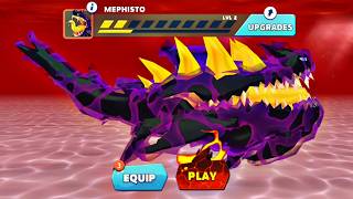 NEW MEPHISTO SHARK UNLOCK | HUNGRY SHARK EVOLUTION NEW SHARK UPDATE & NEW MEPHISTO GAMEPLAY screenshot 4