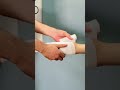 Hand Bandage ✋️ #nursingtips #skillsdevelopment