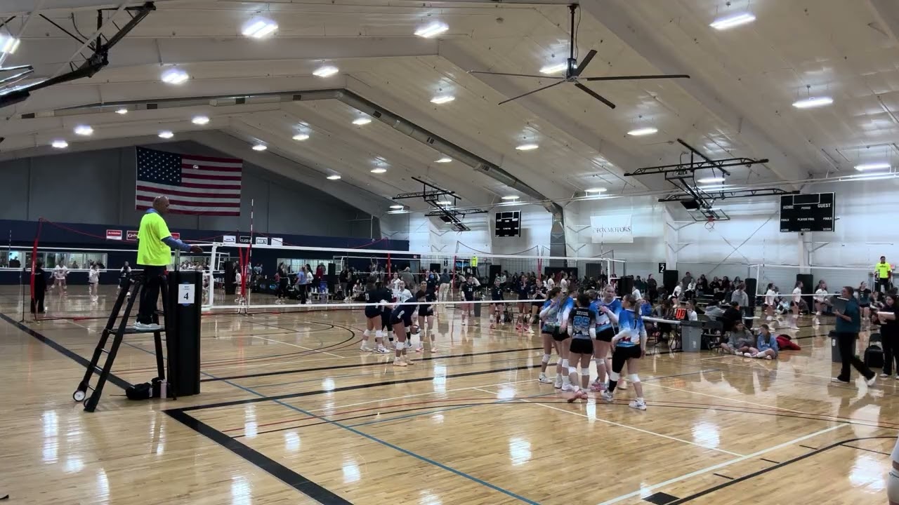 GRV 16 Black vs. Mid-Michigan ACES 16 Hali (LK) (Game 1: GRV, 19; ACES, 25)