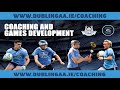 Coaching cue  football  warm up