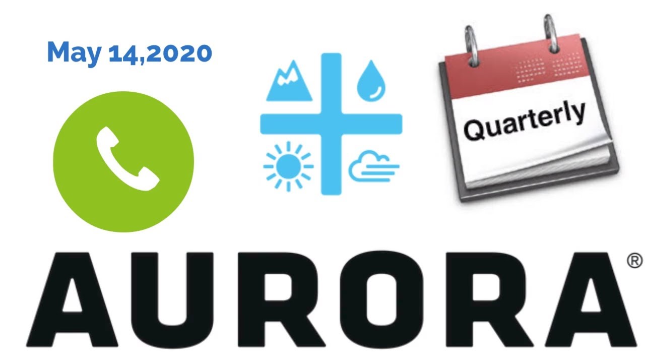 aurora Earning conference call for Q3 2020