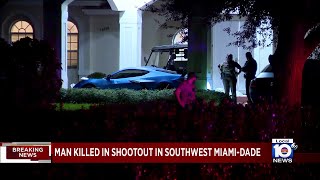 Man Killed Outside Home In Miami-Dades Leisure City