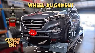 HYUNDAI TUCSON 2016 WHEEL ALIGNMENT