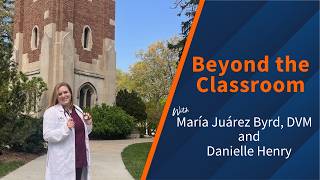Beyond the Classroom | Danielle Henry: Applied to Vet School 20+ Times. Now Thriving at Michigan.