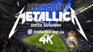 “¡Alineación Épica Del Real Madrid En El Bernabéu Metallica - Enter Sandman (8K 360°)” Resimi