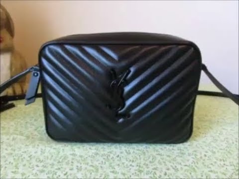 SAINT LAURENT BLACK HARDWARE CAMERA BAG REVIEW + WHAT'S IN MY BAG