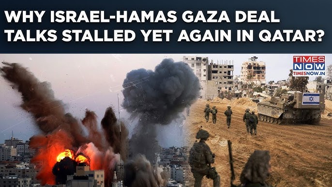 Qatar Talks: Why Israel-Hamas Deal Stalled Again Amid IDF's New Gaza Op| Netanyahu's Team Returns - YouTube