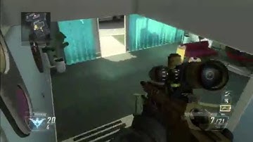 QUICK SCOPE "1v3 RAGE" Black ops 2 Nuke Town Ballista Gameplay