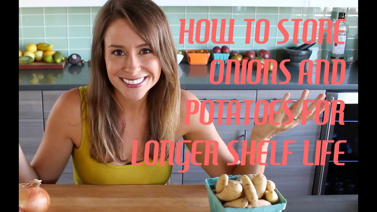 How To Store Onions And Potatoes Quick Kitchen Tip Youtube