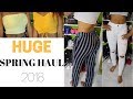 HUGE SPRING TRY-ON HAUL | F21, PACSUN, ULTA & MORE