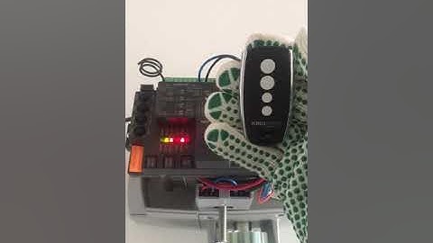 Programmation télécommandes King Gates