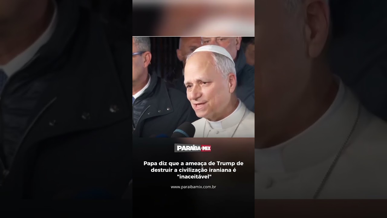 Papa diz que a ameaça de Trump de destruir a civilização iraniana é "inaceitável"