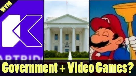 Mario is now a Plumber Again, White House Discussing Video Games, Kartridge Download Gaming Service