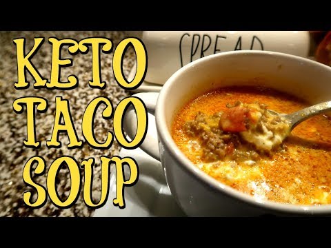 KETO TACO SOUP | SUPER EASY 5 INGREDIENTS | Cook Clean And Repeat