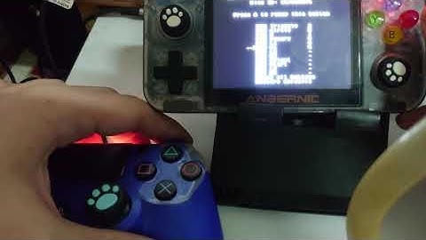 Rg350 ps1 use ps4 controller