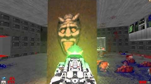 Brutal Doom V19 - Doom II: Hell on Earth - Map08: Tricks and Traps