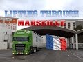 Lifting Through Marseille - Viva La France - W.de Zeeuw Transport