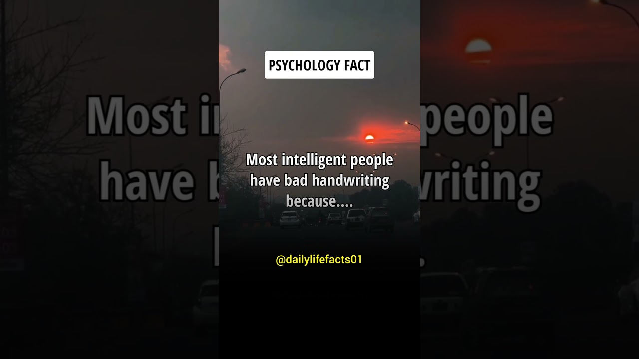 Most intelligent people have.... 🫣 