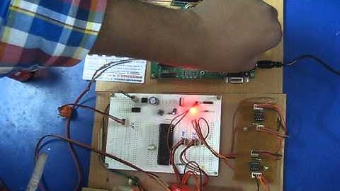 CAN Communication based accident avoidance system using LPC2148