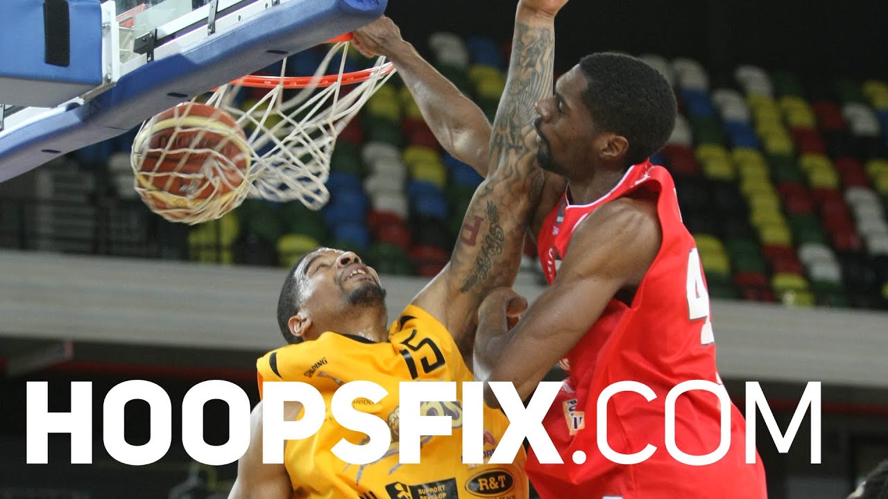 TrayVonn Wright Punches 2 Huge Dunks for Leicester Riders vs London Lions in BBL Trophy Semi-Final!