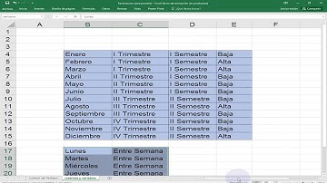 vídeo 03.Funciones y búsquedas y referencias para tabulacion de datos,Partes II