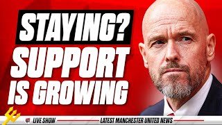 Ten Hag Support Growing Stronger & McKenna Staying At Ipswich: Hysteria Is Calming Down