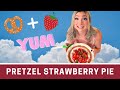 Strawberry Pretzel Pie (SO GOOD) | Irene Walton