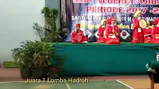 Juara 1 Lomba Hadroh Busyro lana... Al Fatih SMP Manusaci