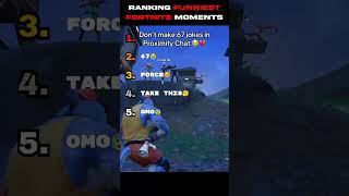 Ranking Funniest Fortnite Moments! 🎮😂 #shorts