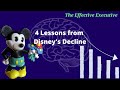 The Effective Executive - Four Lessons from Disney's Decline