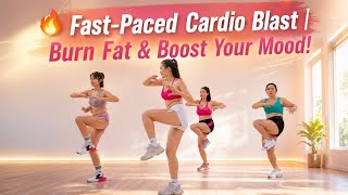 “🔥 Fast-Paced Cardio Blast | Burn Fat &amp; Boost Your Mood!”