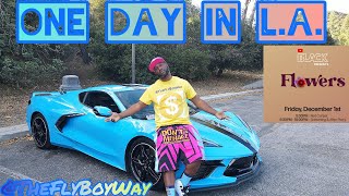 One Day In L.a. With @Theflyboyway In Association With @Youtube Flowers #Youtubeblack #Travel