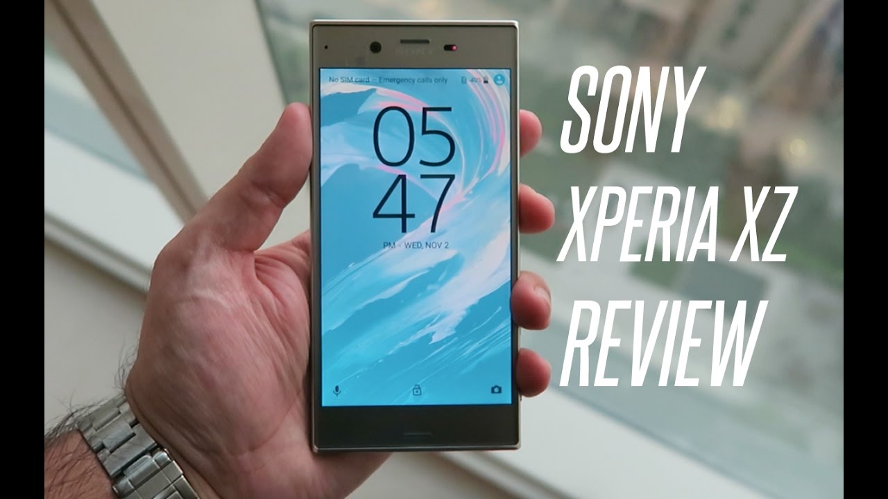 Sony Xperia XZ REVIEW - YouTube