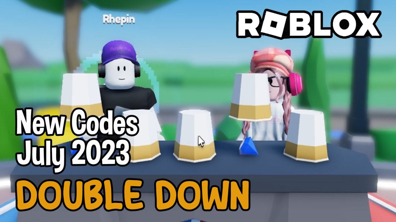 Roblox Double Down codes for free Spins in December 2023 - Charlie