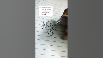 Sign design name of Ali Raza