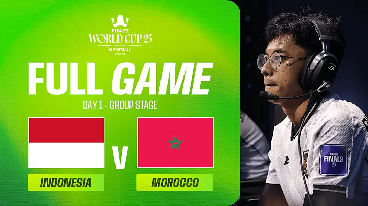 Indonesia Take Down Morocco | FIFAe World Cup ft eFootball™ Console