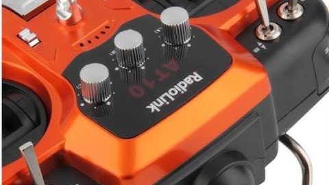 RadioLink AT10 2 4G 10CH Transmitter With R10D Receiver PRM 01 Voltage For RC Quadcopter Multi Copte