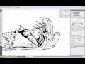 Vector Seashell Speed Drawing - Illustrator