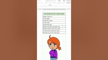 Cách xóa nhanh nội dung trong ngoặc bằng Excel siêu dễ
